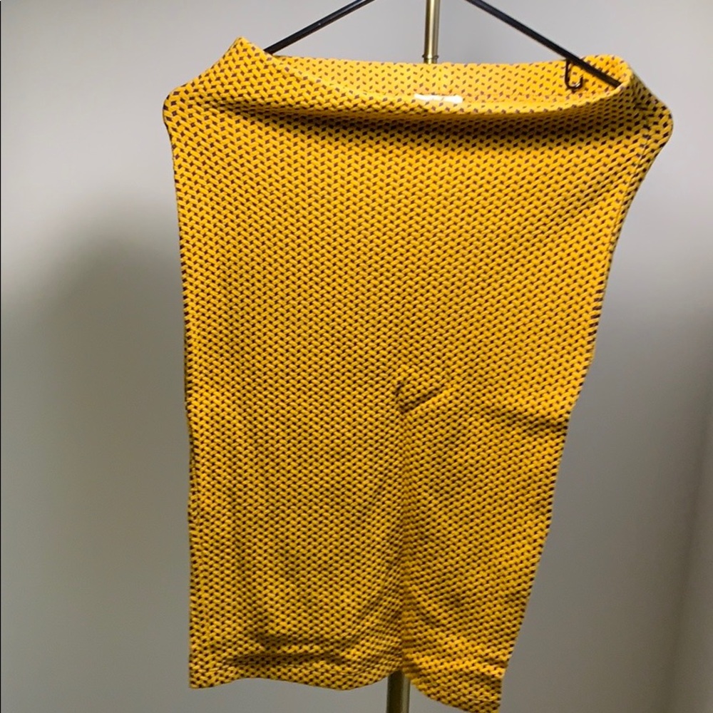 Zara Patterned Pencil Skirt